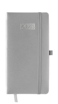 Opakowanie Kalendarz 2025 LUX B6 tygodniowy srebrny KK-DLT L