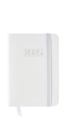 Opakowanie Kalendarz 2025 LUX kieszonkowy tygodniowy biały KK-1L