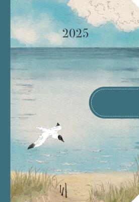 Kalendarz 2025 natura dzienny okładka morze. Wydawca: Eurograf BIS kalendarze. SmakLiter.pl Opakowanie Kalendarz 2025 natura dzienny okładka morze