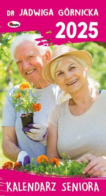 Kalendarz 2025 paskowy Kalendarz seniora. Wydawca: AWM kalendarze. SmakLiter.pl Opakowanie Kalendarz 2025 paskowy Kalendarz seniora