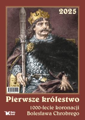 Kalendarz 2025 Pierwsze królestwo. Autor: Bujak Adam. SmakLiter.pl Okładka książki Kalendarz 2025 Pierwsze królestwo