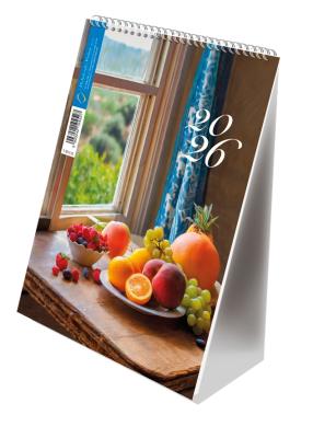 Kalendarz 2025 pionowy ze spiralką owoce. Wydawca: MICHALCZYK I PROKOP. SmakLiter.pl Opakowanie Kalendarz 2025 pionowy ze spiralką owoce