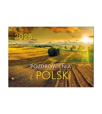 Opakowanie Kalendarz 2025 Pozdrowienia z Polski