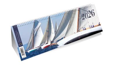 Kalendarz 2025 poziomy ze spiralką żaglówka. Wydawca: MICHALCZYK I PROKOP. SmakLiter.pl Opakowanie Kalendarz 2025 poziomy ze spiralką żaglówka