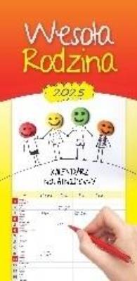 Opakowanie Kalendarz 2025 rodzinny notatnikowy Wesoła rodzina