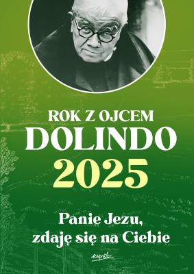 Kalendarz 2025 Rok z ojcem Dolindo. Autor: Marcello Stanzione. SmakLiter.pl Okładka książki Kalendarz 2025 Rok z ojcem Dolindo