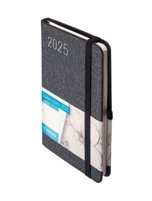 Okładka książki Kalendarz 2025 Sakura A6 TDW czarny