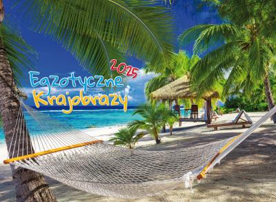 Okładka książki Kalendarz 2025 ścienny albumowy Krajobrazy