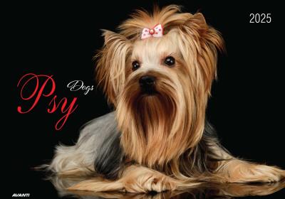 Opakowanie Kalendarz 2025 ścienny albumowy Psy