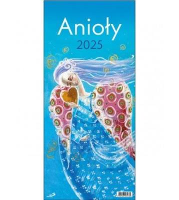 Opakowanie Kalendarz 2025 ścienny - Anioły