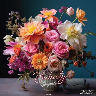 Opakowanie Kalendarz 2025 ścienny Bukiety