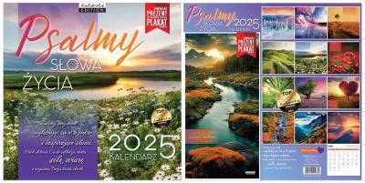 Opakowanie Kalendarz 2025 ścienny Classic Psalmy Słowa Życia