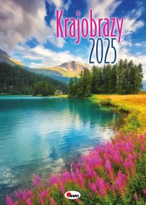Opakowanie Kalendarz 2025 ścienny Krajobrazy