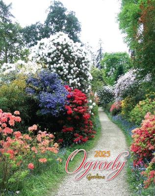 Opakowanie Kalendarz 2025 ścienny Ogrody