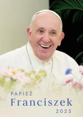 Kalendarz 2025 ścienny wieloplanszowy Franciszek. Wydawca: Wydawnictwo Duszpasterstwa Rolników. SmakLiter.pl Opakowanie Kalendarz 2025 ścienny wieloplanszowy Franciszek