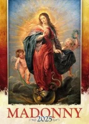 Kalendarz 2025 ścienny wieloplanszowy Madonny. Wydawca: Wydawnictwo Duszpasterstwa Rolników. SmakLiter.pl Opakowanie Kalendarz 2025 ścienny wieloplanszowy Madonny
