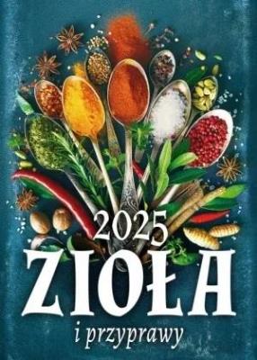 Kalendarz 2025 ścienny wieloplanszowy Zioła. Wydawca: Wydawnictwo Duszpasterstwa Rolników. SmakLiter.pl Opakowanie Kalendarz 2025 ścienny wieloplanszowy Zioła