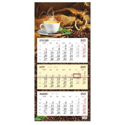 Opakowanie Kalendarz 2025 trójdzielny Kawa SB8-7