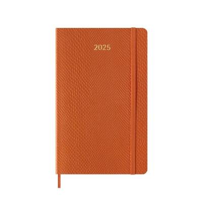 Opakowanie Kalendarz 2025 tygodniowy L syn. skóra pomarańcz.
