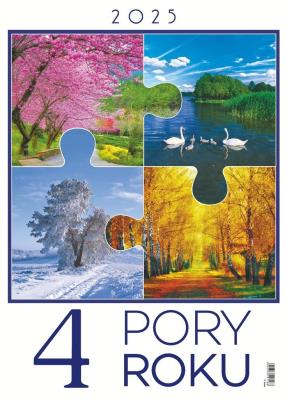 Opakowanie Kalendarz 2025 wieloplanszowy 4 pory roku