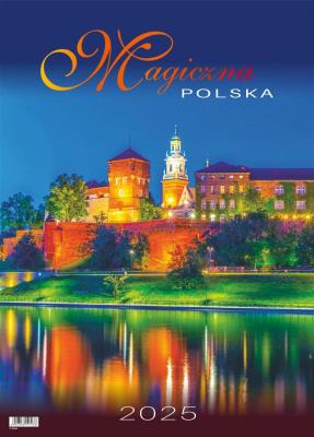 Opakowanie Kalendarz 2025 wieloplanszowy magiczna Polska