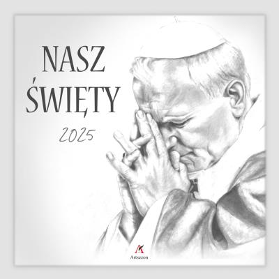 Opakowanie Kalendarz 2025 wieloplanszowy Nasz Święty