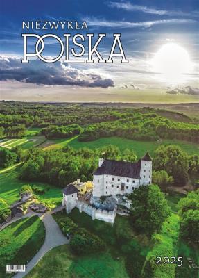 Opakowanie Kalendarz 2025 wieloplanszowy niezwykła Polska