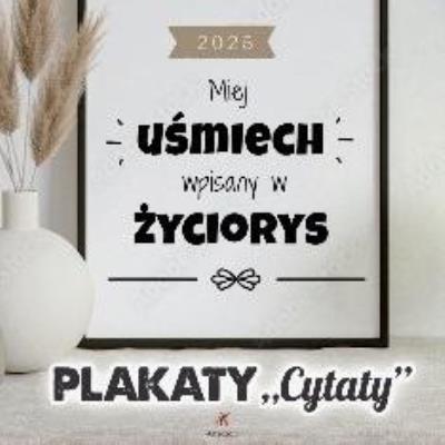 Opakowanie Kalendarz 2025 wieloplanszowy Plakaty-cytaty