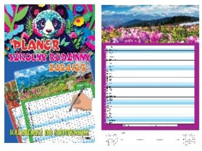 Opakowanie Kalendarz 2025 wieloplanszowy rodzinny