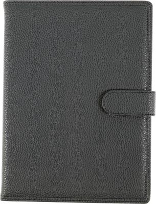 Opakowanie KALENDARZ A5 DZIENNY Z ZAPIĘCIEM 2024 EKOSKÓRA CZARNY