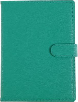 Opakowanie KALENDARZ A5 DZIENNY Z ZAPIĘCIEM 2024 EKOSKÓRA TURKUSOWY