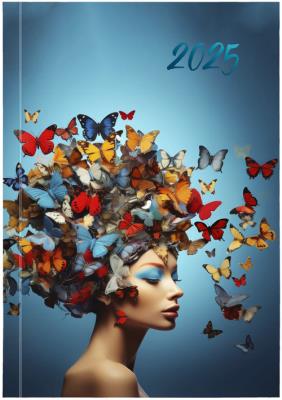 Opakowanie Kalendarz A5 tygodniowy PCV bezbarwny MOTYLE