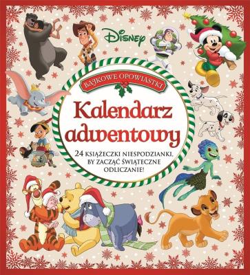 Okładka książki Kalendarz adwentowy. Bajkowe opowiastki. Disney