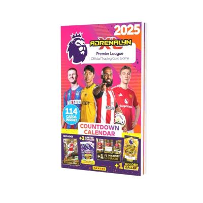 Kalendarz adwentowy Premier League 2025 Adrenalyn. Wydawca: Panini. SmakLiter.pl Opakowanie Kalendarz adwentowy Premier League 2025 Adrenalyn