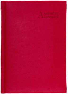 Okładka książki Kalendarz akademicki A5 tyg Nebraska czerwony