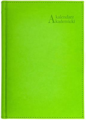 Okładka książki Kalendarz akademicki A5 tyg Nebraska seledynowy