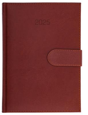 Opakowanie Kalendarz B5 tygodniowy Nebraska na magnes Brąz