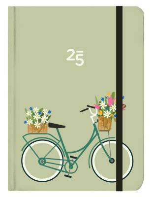 Opakowanie Kalendarz codzienny B6 Rower z kwiatami ALBI