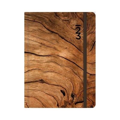 Opakowanie Kalendarz dzienny 2023 B6 Drewno ALBI