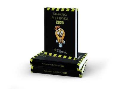 Okładka książki Kalendarz Elektryka na 2025 rok