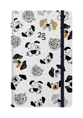 Kalendarz kieszonkowy 2025 T Psy ALBI. Wydawca: Albi. SmakLiter.pl Opakowanie Kalendarz kieszonkowy 2025 T Psy ALBI