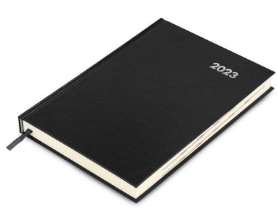 Opakowanie Kalendarz książkowy 2023 A5 czerwony EASY