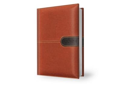 Opakowanie Kalendarz książkowy 2024 A5 dzienny brązowy