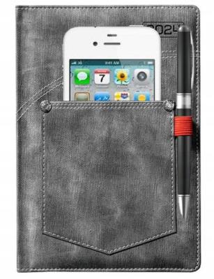 Opakowanie Kalendarz książkowy 2024 A5 dzienny jeans