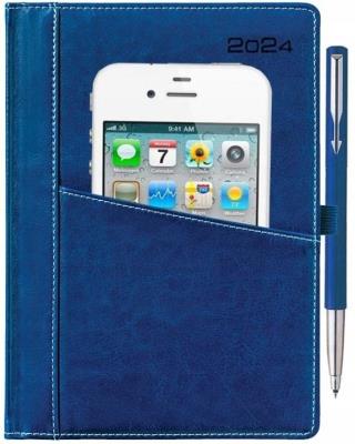 Opakowanie Kalendarz książkowy 2024 A5 dzienny praktyczny