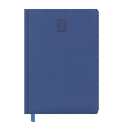 Opakowanie Kalendarz książkowy 2024 A5 niebieski EASY