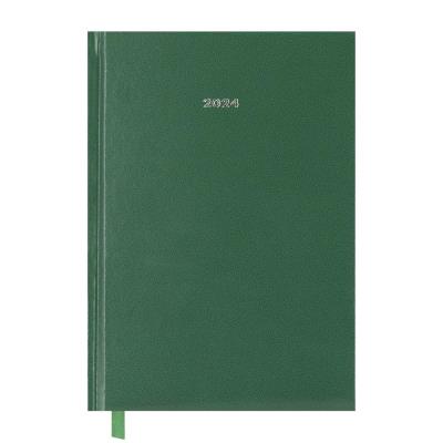 Opakowanie Kalendarz książkowy 2024 A5 zielony EASY
