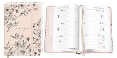 Opakowanie Kalendarz książkowy A6/192K Mat+UV Retro