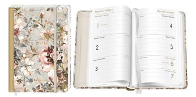 Opakowanie Kalendarz książkowy B6/192K Met Roses