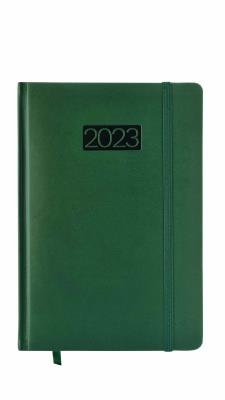 Opakowanie Kalendarz Lux z gumką A5 tygodniowy zielony V6